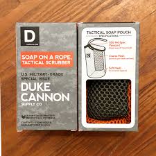 Duke Cannon Supply Co. Tactical Scrubber, Soap On a Rope